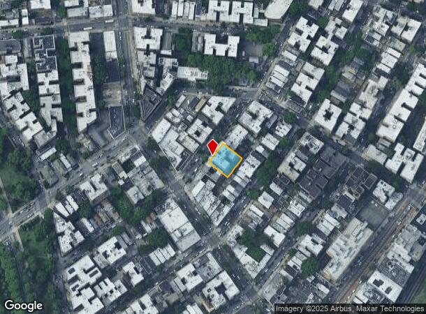  3136 Perry Ave, Bronx, NY Parcel Map