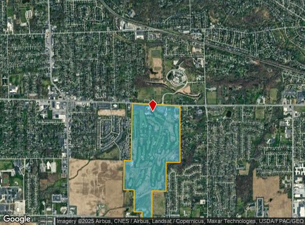  4601 Dorr St, Toledo, OH Parcel Map