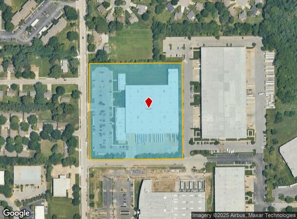  7751 Nieman Rd, Overland Park, KS Parcel Map