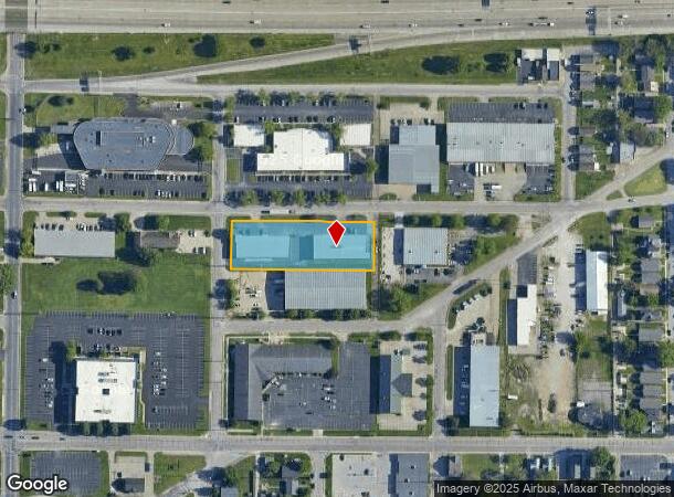  701 E Sycamore St, Evansville, IN Parcel Map