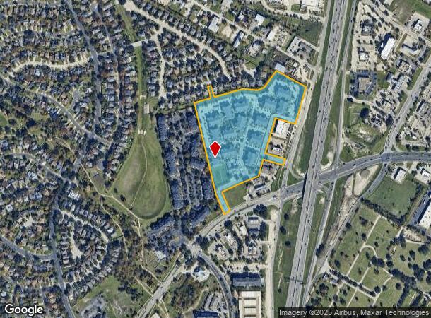 1630 Wells Branch Pky, Austin, TX Parcel Map