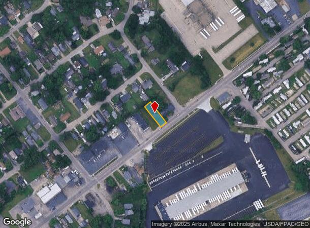  2637 Valley Pike, Dayton, OH Parcel Map