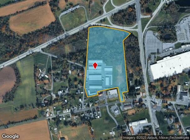509 Jonestown Rd, Jonestown, PA Parcel Map