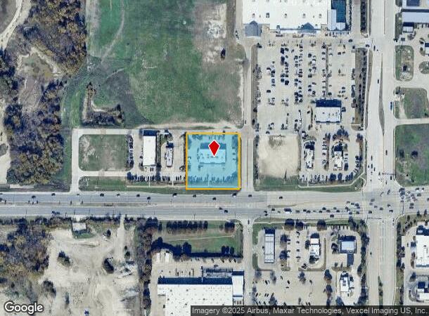  4261 E University Dr, Prosper, TX Parcel Map