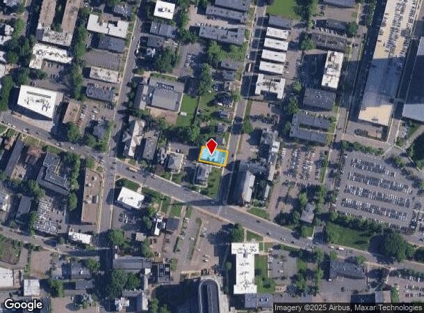  1 Huntington St, Hartford, CT Parcel Map