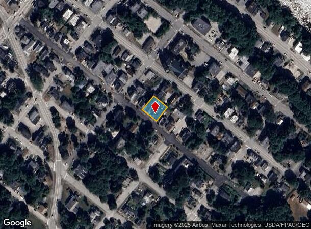 74 Fourth St, Auburn, ME Parcel Map