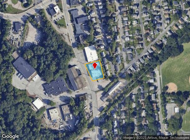 838 Dyer Ave, Cranston, RI Parcel Map