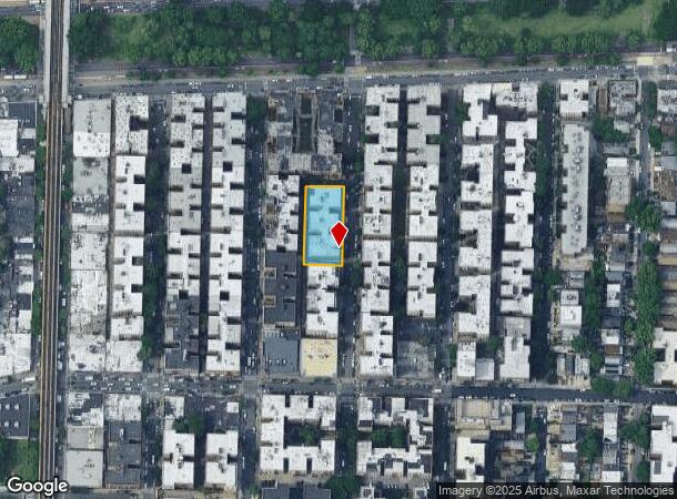  2181 Wallace Ave, Bronx, NY Parcel Map