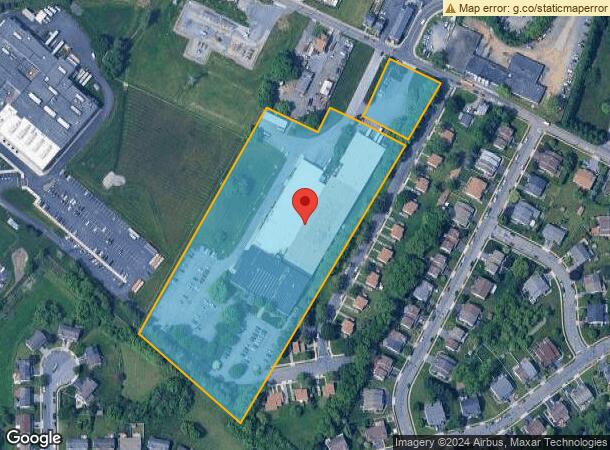  710 Johnston St, Reading, PA Parcel Map