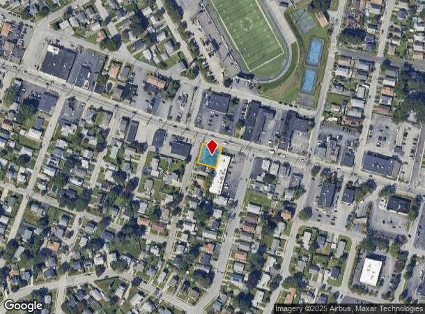  1096 Park Ave, Cranston, RI Parcel Map