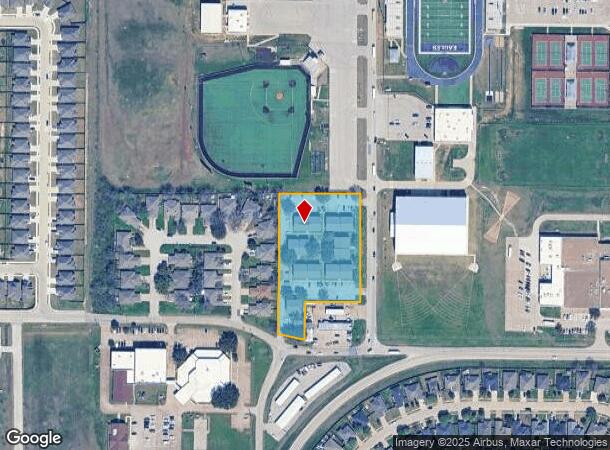 1408 Longhorn Trl, Crowley, TX Parcel Map