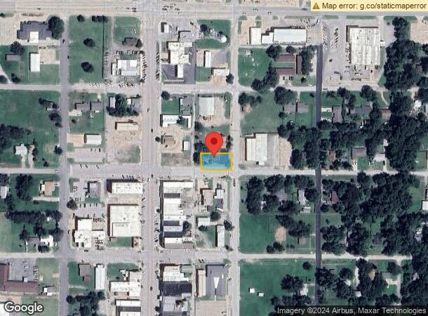  123 E Park St, Tecumseh, OK Parcel Map