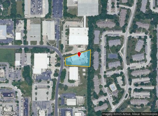 14812 W 117Th St, Olathe, KS Parcel Map