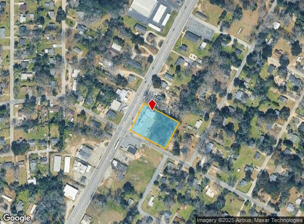 1506 Jefferson Davis Hwy, Camden, SC Parcel Map