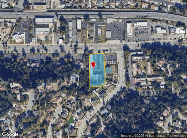 1340 E Route 66, Glendora, CA Parcel Map