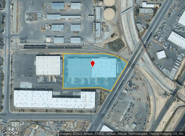 3645 Losee Rd, North Las Vegas, NV Parcel Map