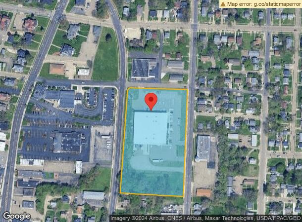  1365 Cherry Ave Ne, Canton, OH Parcel Map