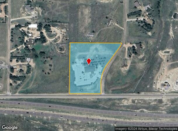  7580 Ponca Rd, Colorado Springs, CO Parcel Map