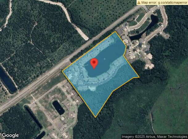  9304 Odyssey Lake Cir N, Brunswick, GA Parcel Map