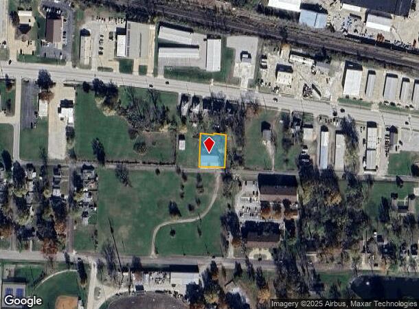  1520 Spring St, Sedalia, MO Parcel Map