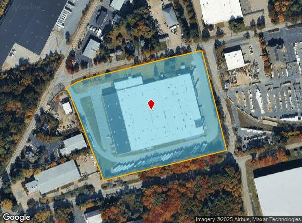 47 Maple St, Mansfield, MA Parcel Map