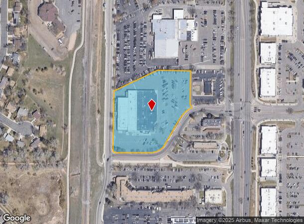 200 W Foothills Pky, Fort Collins, CO Parcel Map