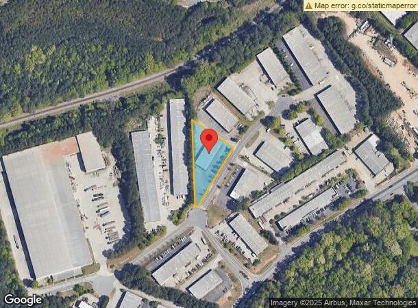  1049 Industrial Ct, Suwanee, GA Parcel Map