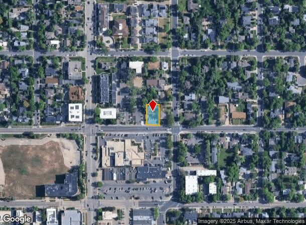1241 Balsam Ave, Boulder, CO Parcel Map