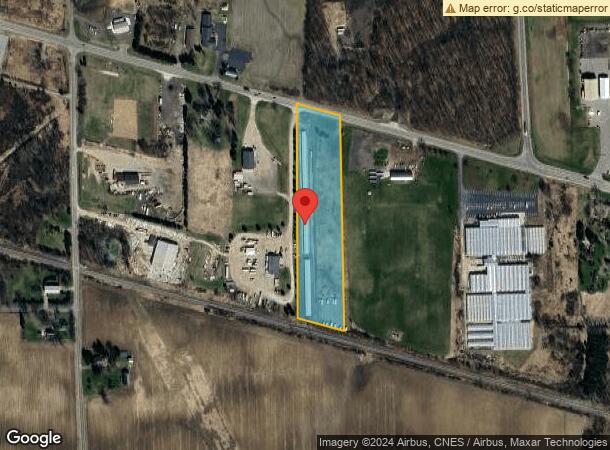  3650 E Grand River Rd, Williamston, MI Parcel Map