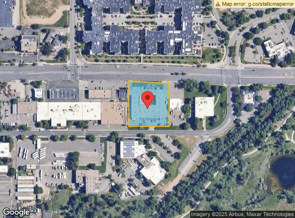  3550 Arapahoe Ave, Boulder, CO Parcel Map