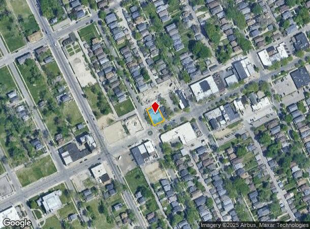 15005 Kercheval Ave, Grosse Pointe Park, MI Parcel Map