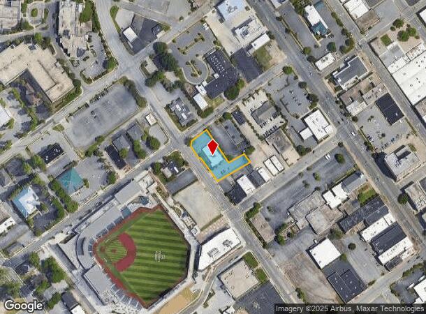  312 N Elm St, High Point, NC Parcel Map