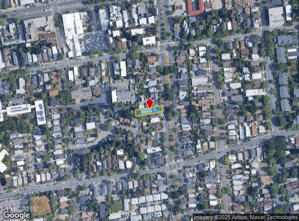 2124 Sacramento St, Berkeley, CA Parcel Map