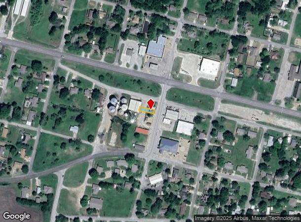 102 S Britton St, Tom Bean, TX Parcel Map