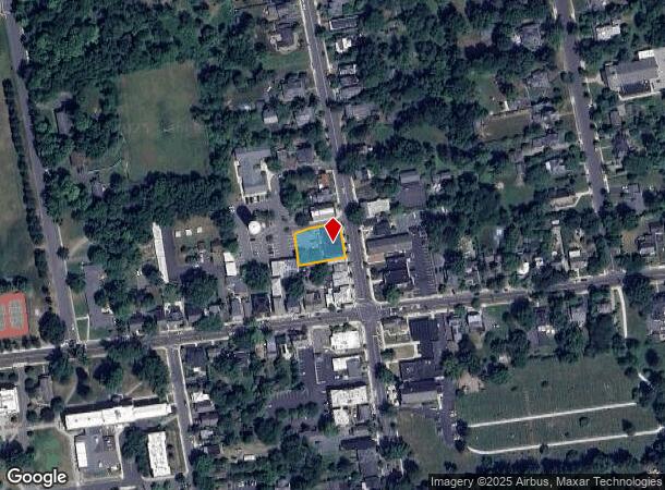  14 N Main St, Pennington, NJ Parcel Map