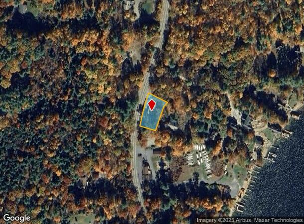  5116 Lake Shore Dr, Bolton Landing, NY Parcel Map
