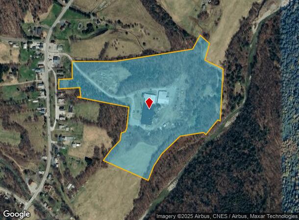  3950 Route 100, Pittsfield, VT Parcel Map