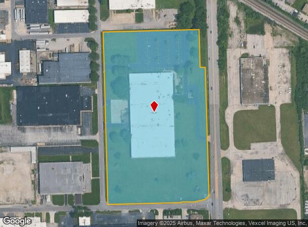 12500 S Pulaski Rd, Alsip, IL Parcel Map