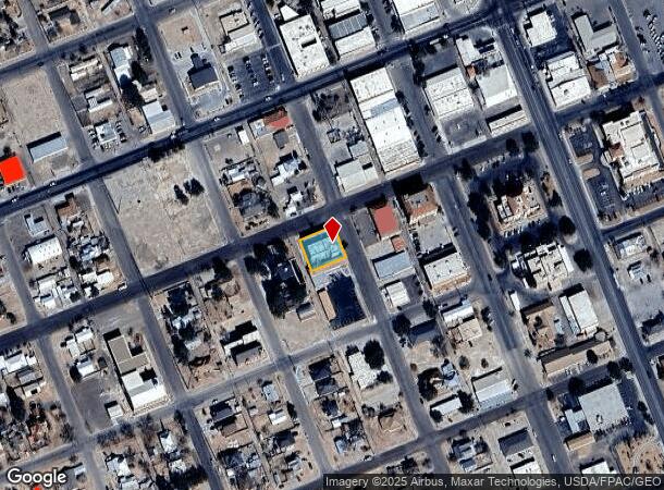 401 S Cypress St, Pecos, TX Parcel Map