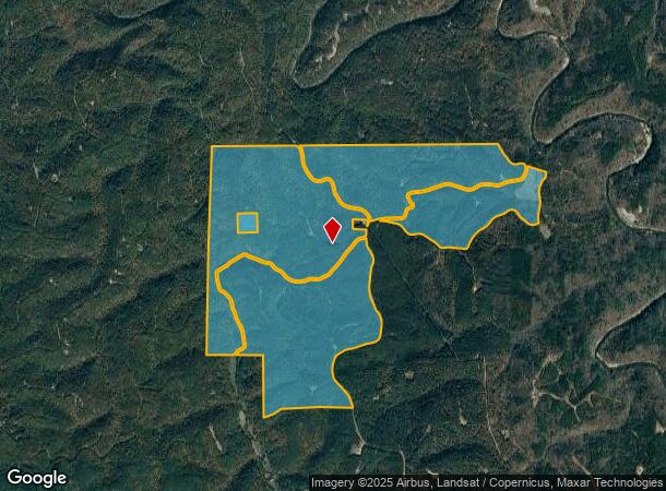 Big Ridge Rd, Talking Rock, GA Parcel Map