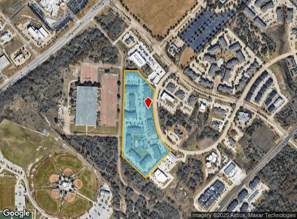  1550 Crescent Pointe Pky, College Station, TX Parcel Map