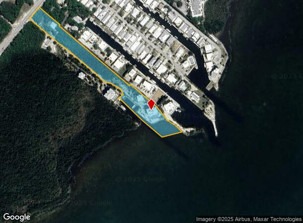 97251 Overseas Hwy, Key Largo, FL Parcel Map
