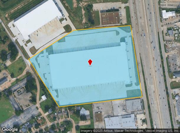 16615 North Fwy, Houston, TX Parcel Map