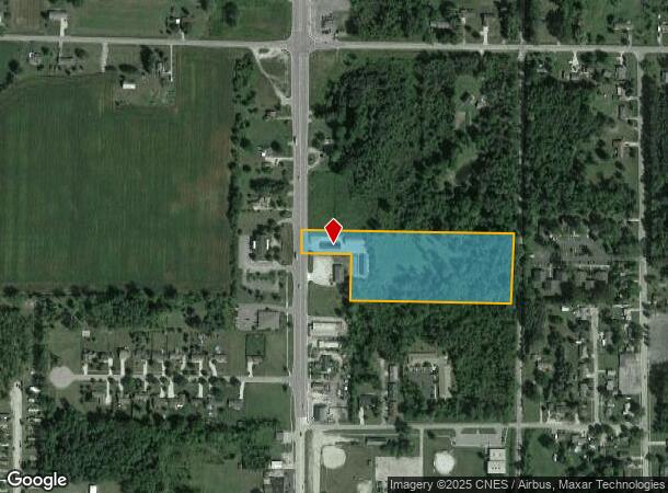  4400 N Huron Rd, Pinconning, MI Parcel Map