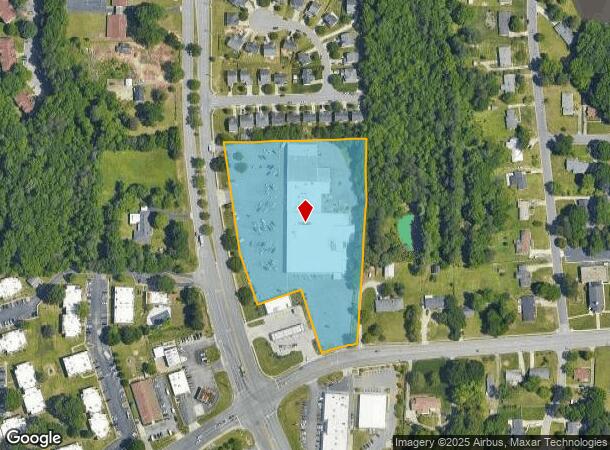  3205 S Holden Rd, Greensboro, NC Parcel Map