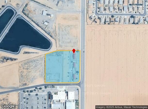 1302 W Industrial Dr, Coolidge, AZ Parcel Map