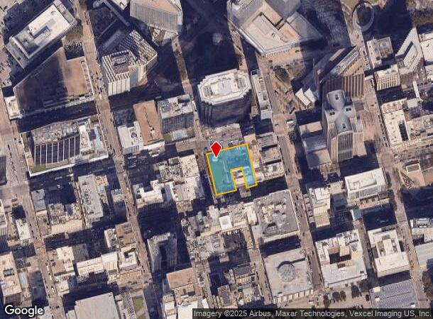 1604 Elm St, Dallas, TX Parcel Map