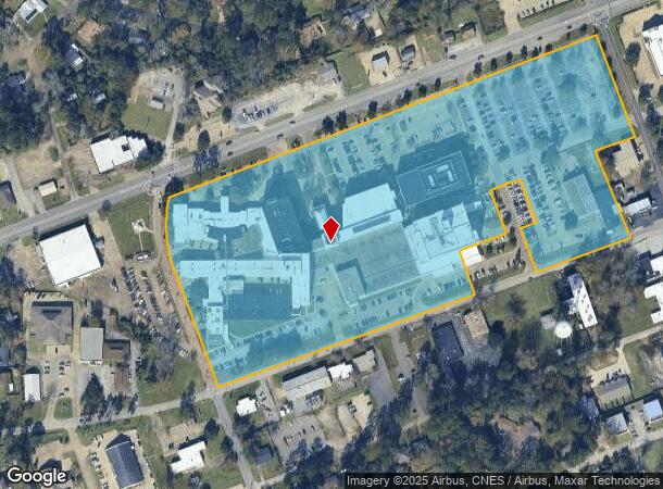  1201 W Frank Ave, Lufkin, TX Parcel Map