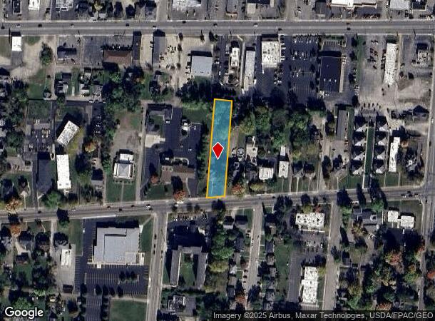  1730 E High St, Springfield, OH Parcel Map