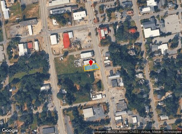  714 S Main St, Anderson, SC Parcel Map